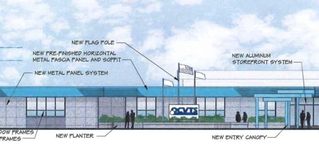 Plans are underway for improvements to Osbornville Elementary School and the OCVTS school in Brick. (Photos: Shorebeat)